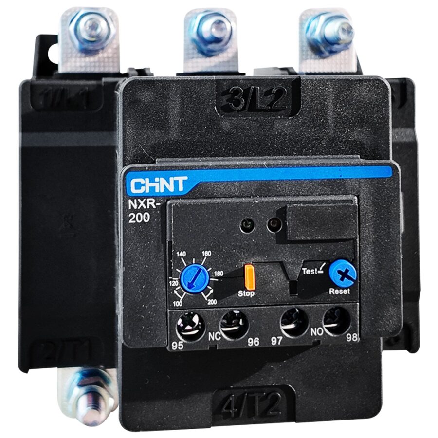 NXR 200 80A 160A Relé Térmico Negro Para Contactor NC2 115 Hasta NC2